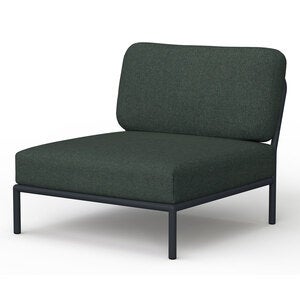 Level midtdel mørkegrønn