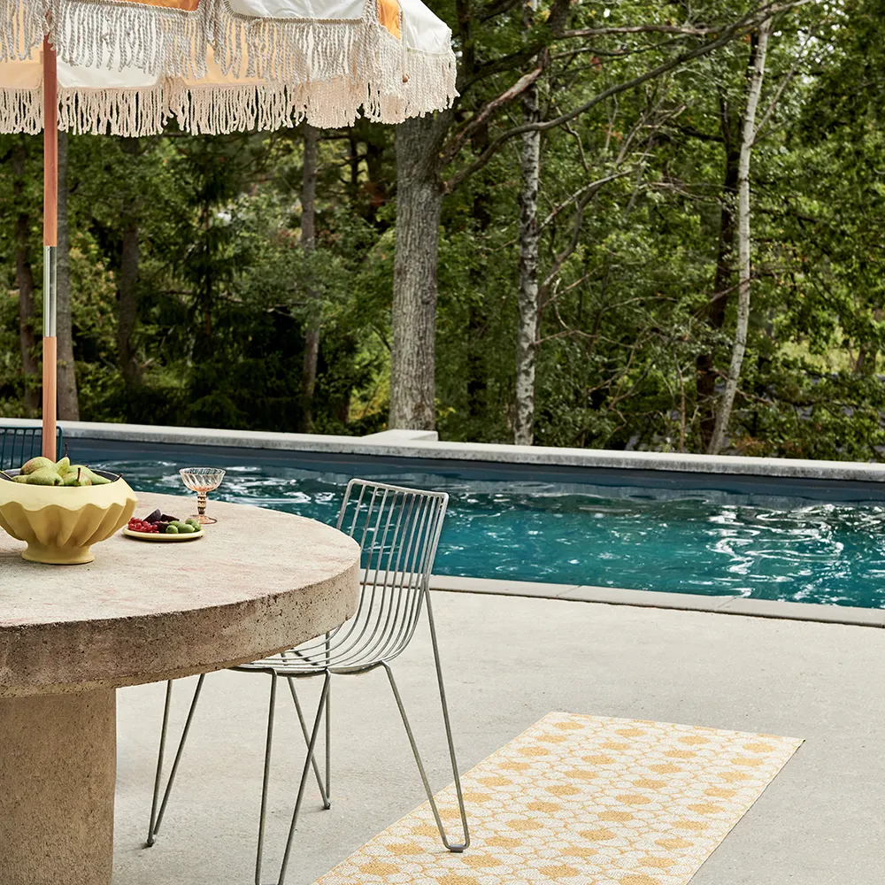 Anya teppe Pale Yellow/Vanilla 70 x 200 cm