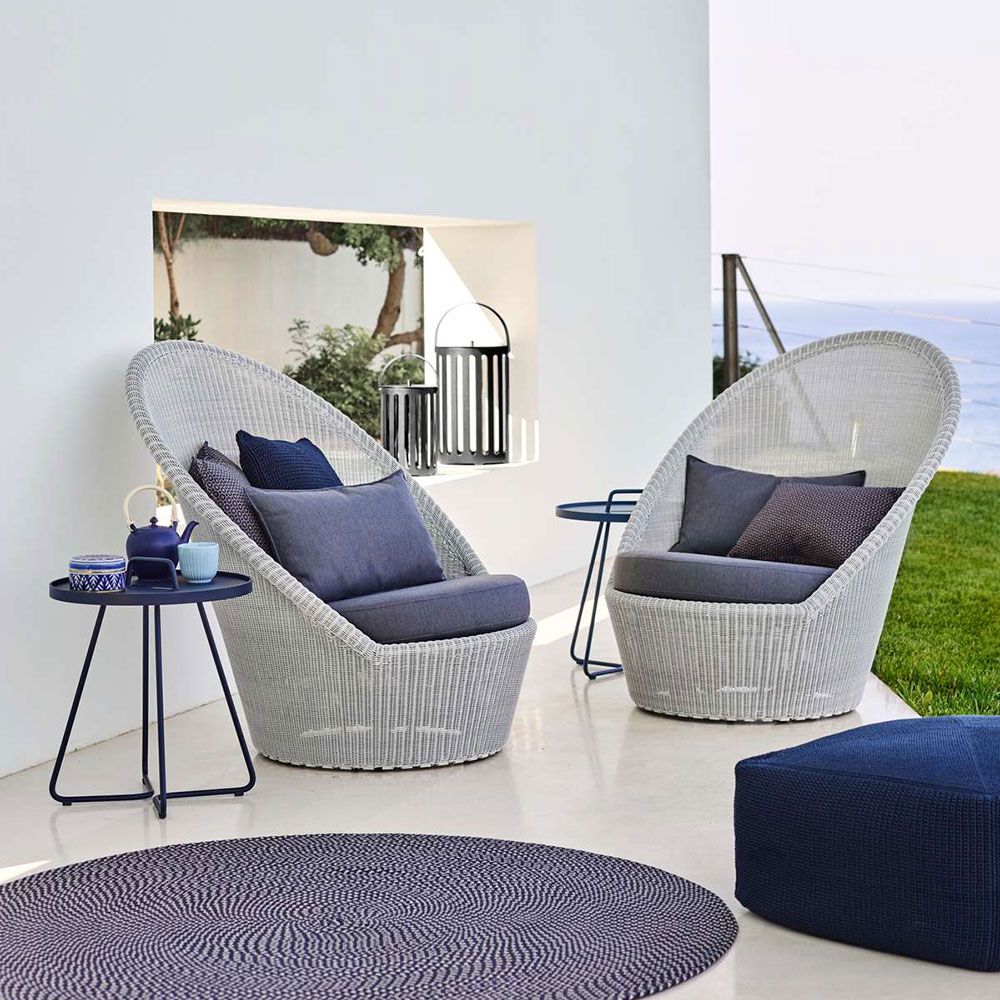 Divine Krakk 55X55 Cm Blå