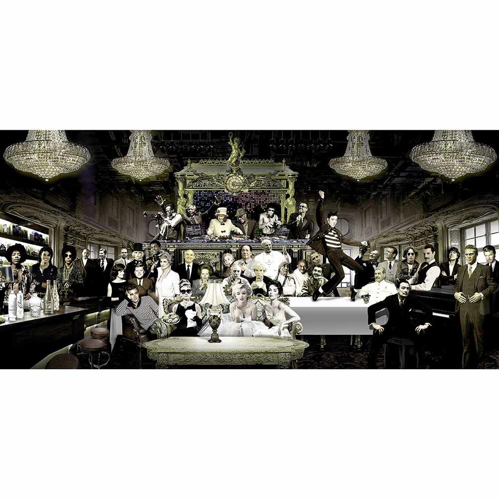 Veggdekorasjon A Wonderful World 200 x 100 cm Artwood