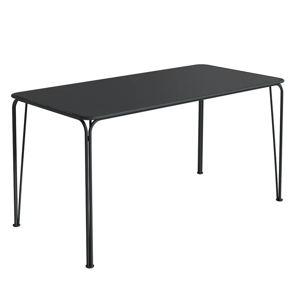 Libelle bord 140 cm Grafittgrå