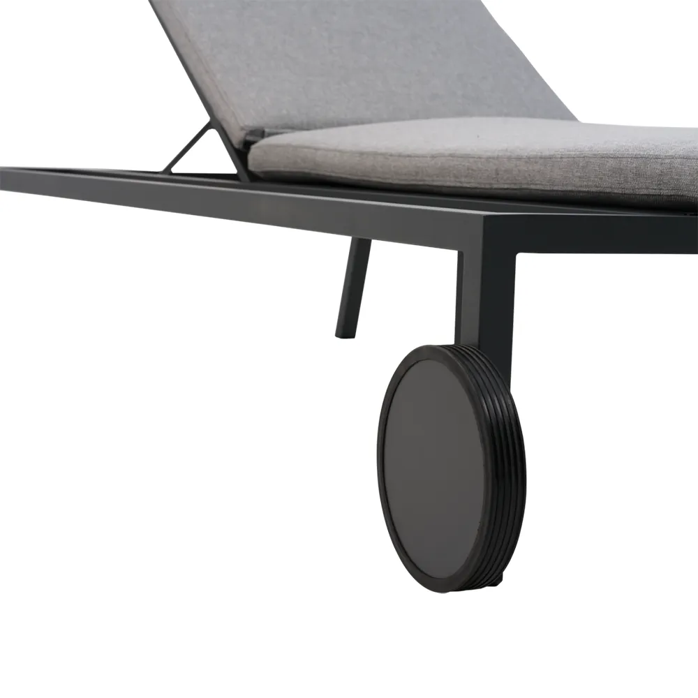 2-pakning solseng antrasitt Pearl Grey