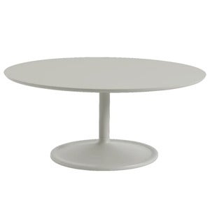 Soft Coffee Table 95 cm Grey Linoleum Grey