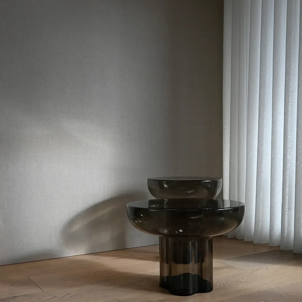 Crown Table, Tall - Smoked Forest