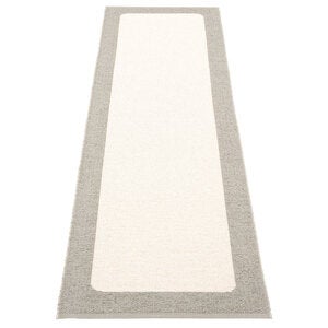 Ilda matte 70x240 cm warm grey / vanilla 