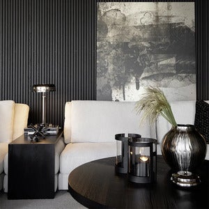 Hunter sidebord svart