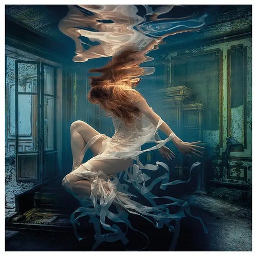 Veggpynt Lost Piano 100 x 100 cm Artwood