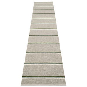 Olle matte 70x360 cm green / background linen 