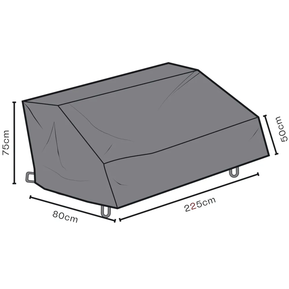 Møbeltrekk Sofa 225x80x80 cm Premium