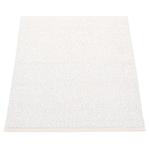 Svea matte 70x90 cm white metallic / white 