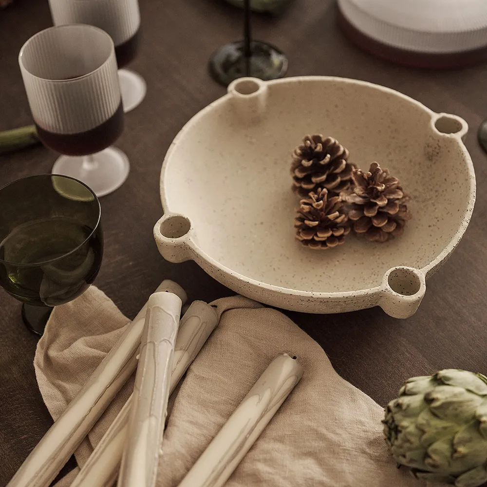 Bowl Lysestake Ø27 cm Ceramic