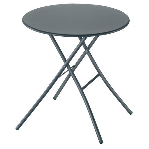 Sirio kafébord 67 cm i antrasitt stål