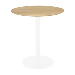 Blend spisebordplate lakkert eik Ø70cm