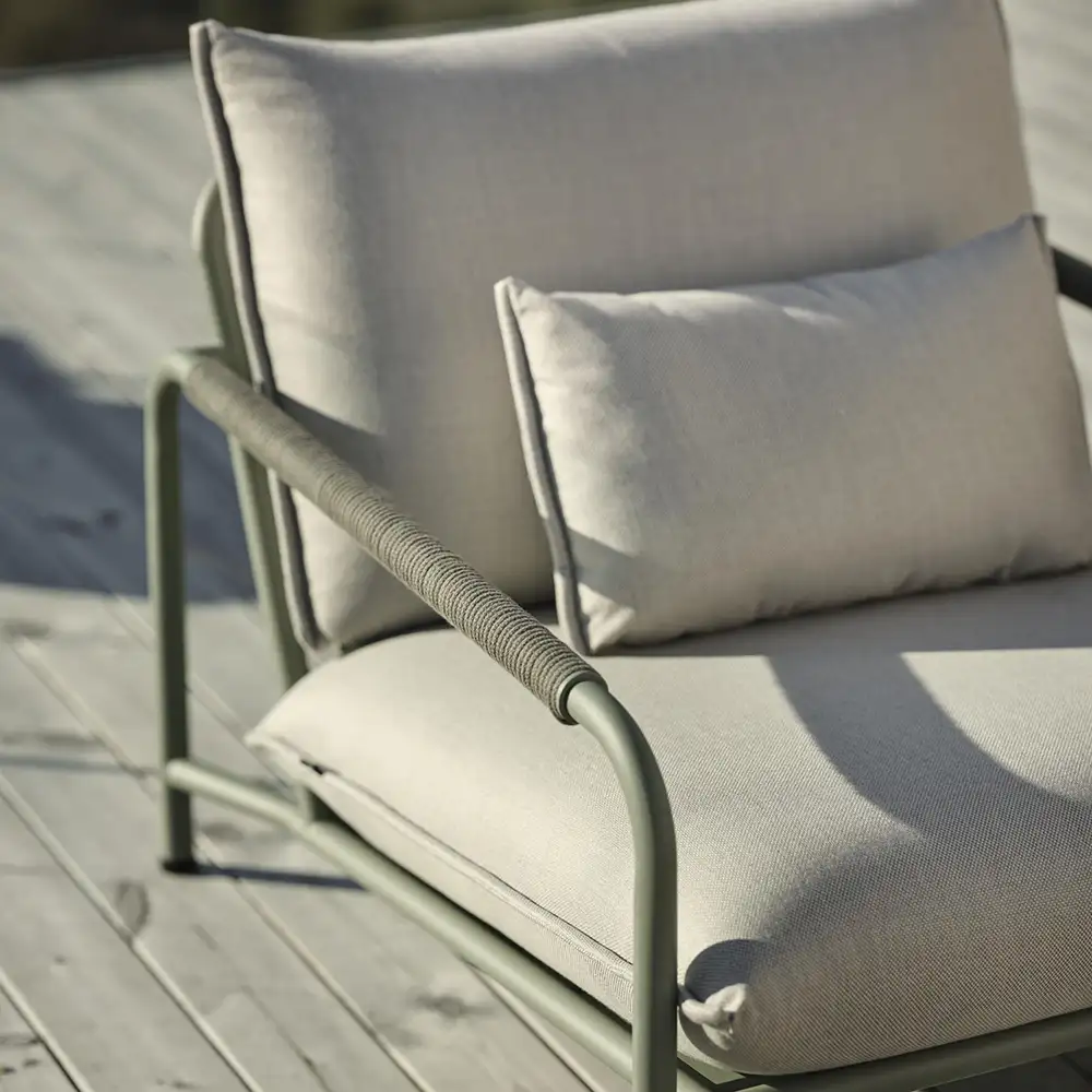 Brafab Lerberget lenestol grønn/ash 