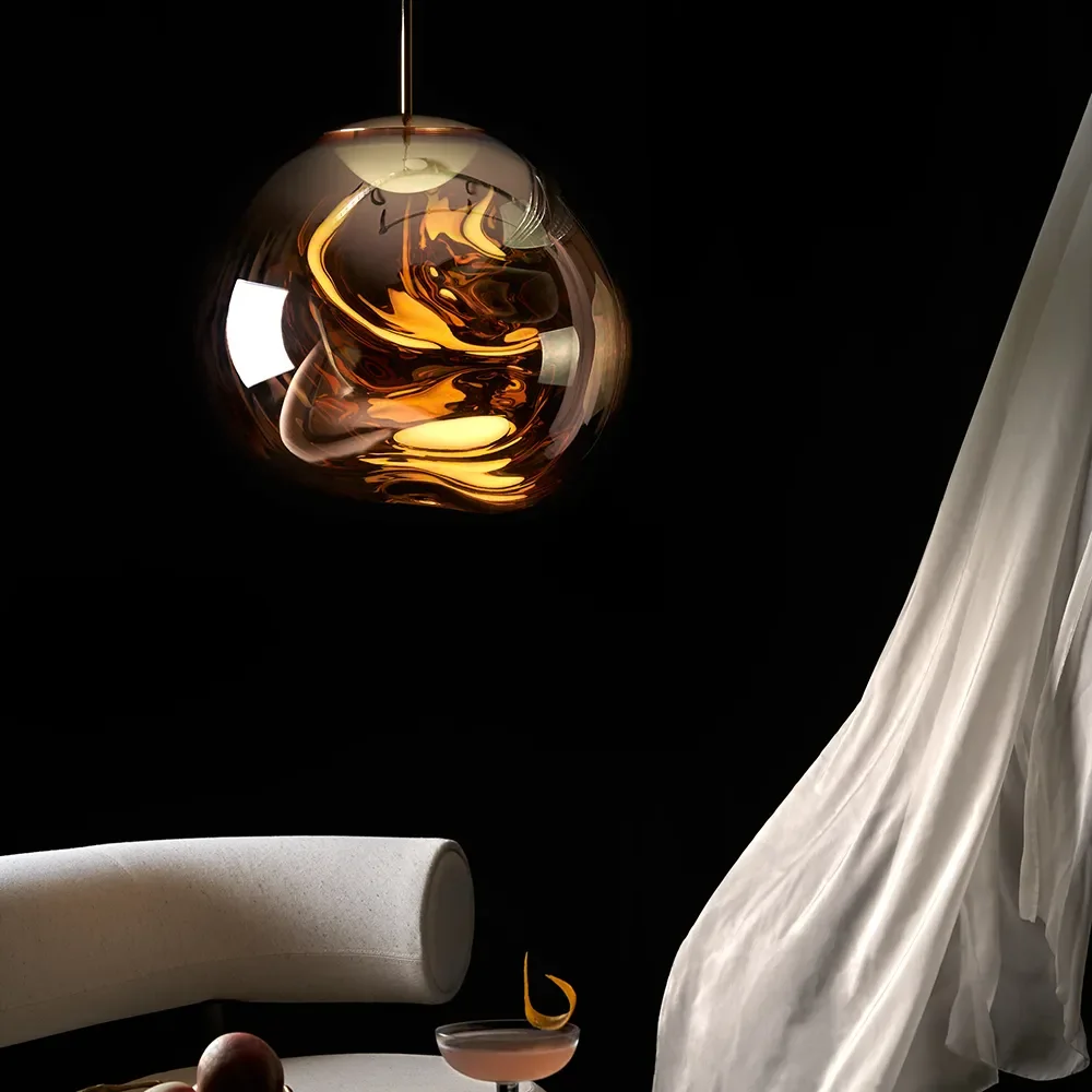 Melt Pendant Gold LED