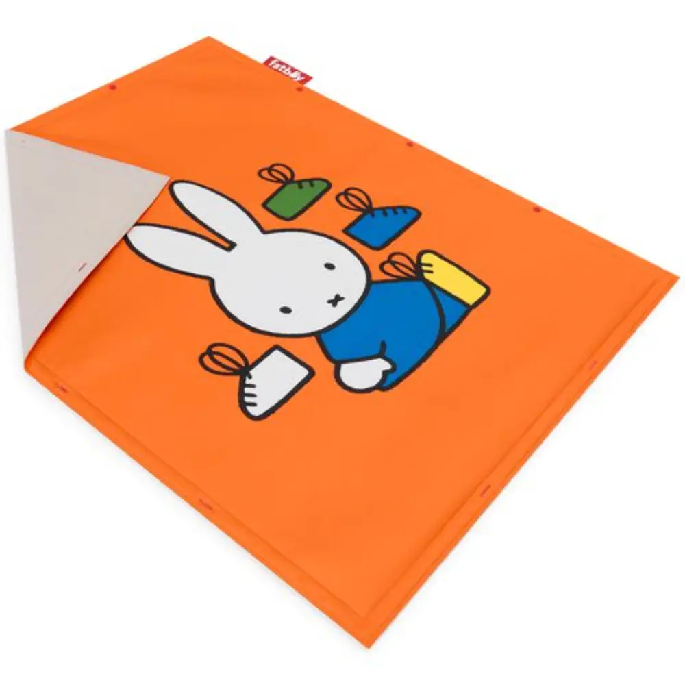 flying carpet x Miffy lekematte 180x140 cm orange