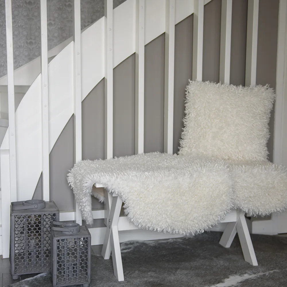 Wooly teppe 60x90 cm Ivory