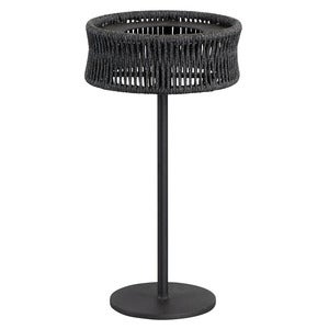 Illusion bordlampe mellom Lava grey