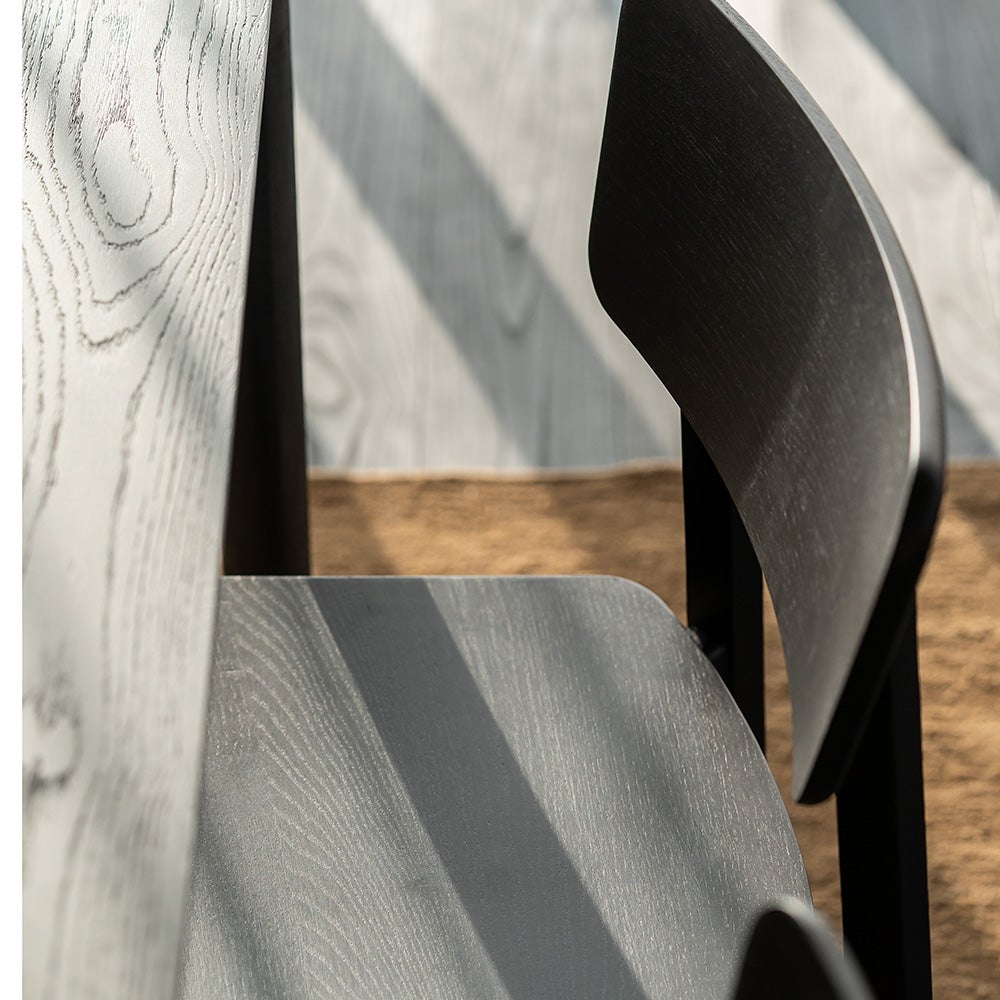 Casale Spisestol Eik svart