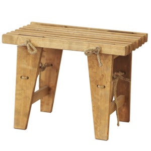 Ecobench 60 cm Bjørk oljet lysebrun