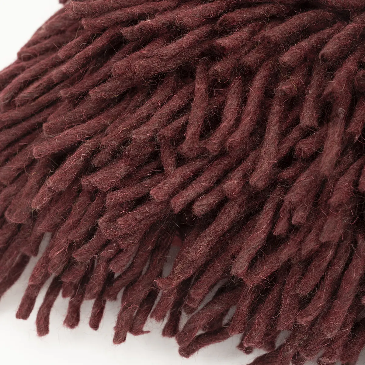 Pyntepute i bomull Moppy Burgundy 50x50 cm