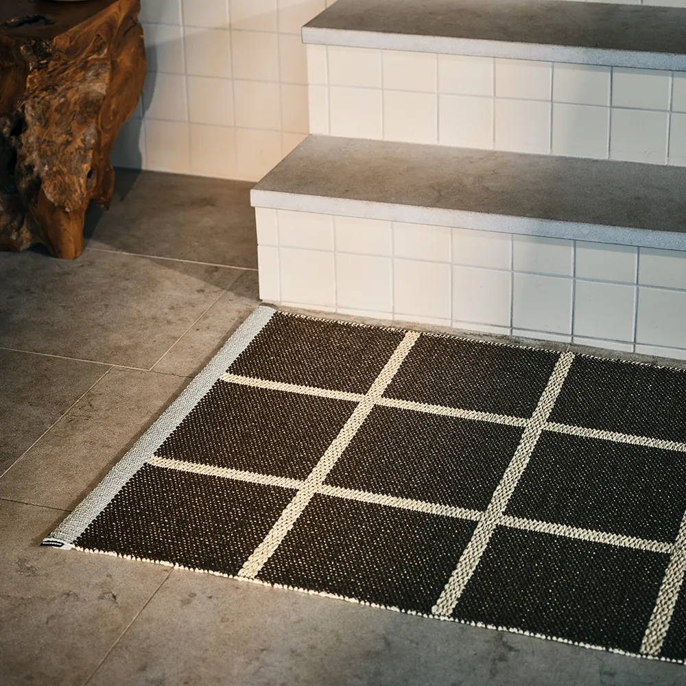 Vevd Teppe Criss Pop Dark Brown