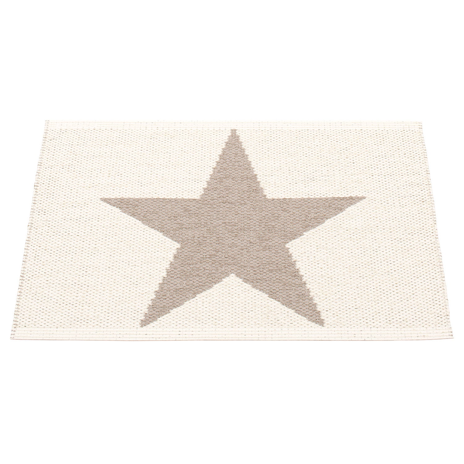 Viggo teppe 70x50 cm en mud / vanilje 