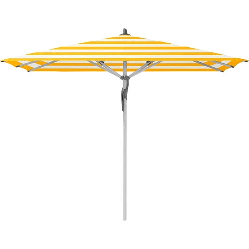 Fortero 300x300 cm parasoll alu Cat.5 624 Yellow Stripe