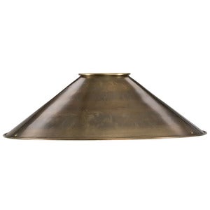 Positano lampeskjerm bordlampe Brass Antique Artwood