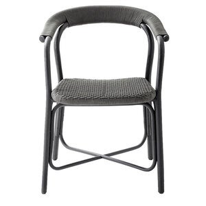 Noble lenestol i svart rotting