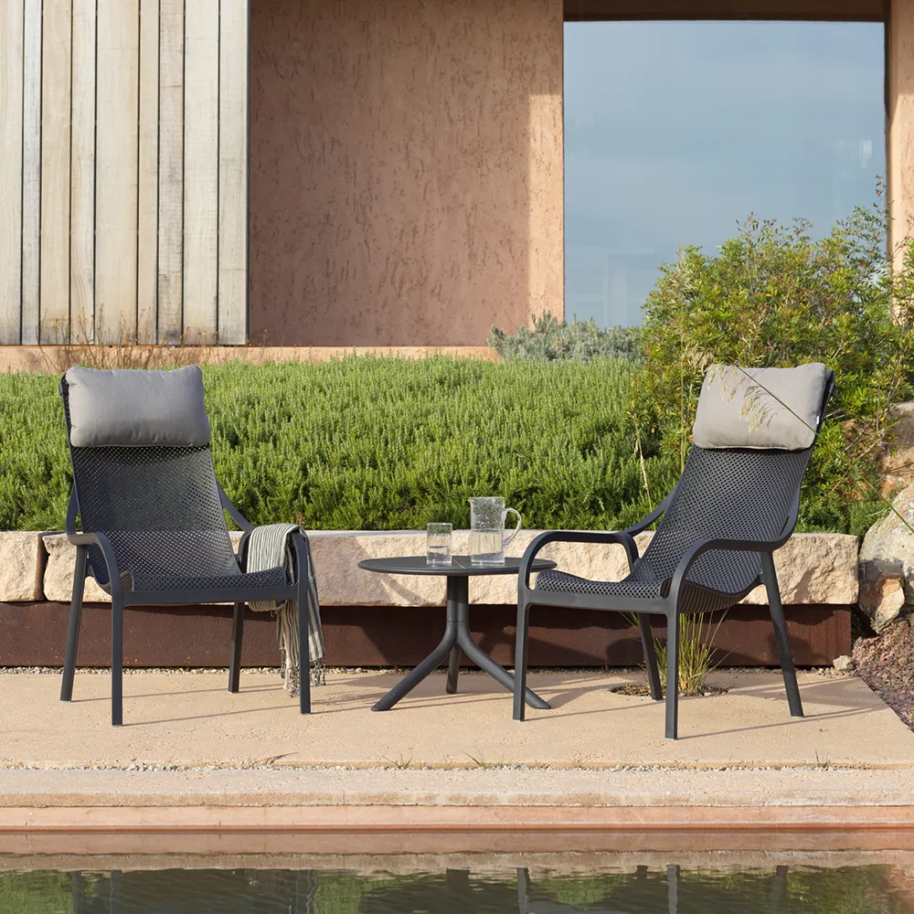 Pute Net Lounge Grey Sunbrel