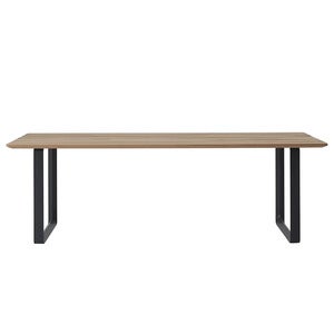 70/70 Spisebord 225x90 cm Sapele Mahogany/Anthracite Black