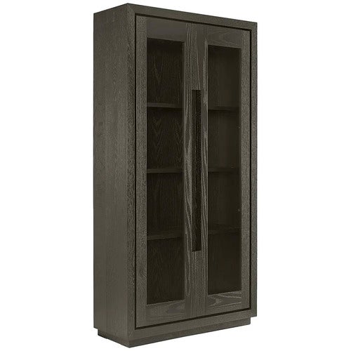 Hunter vitrineskap Dark Grey