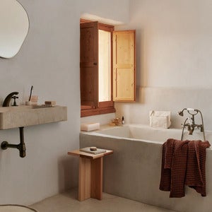 Håndkle i Økologisk Bomull Brown Clay