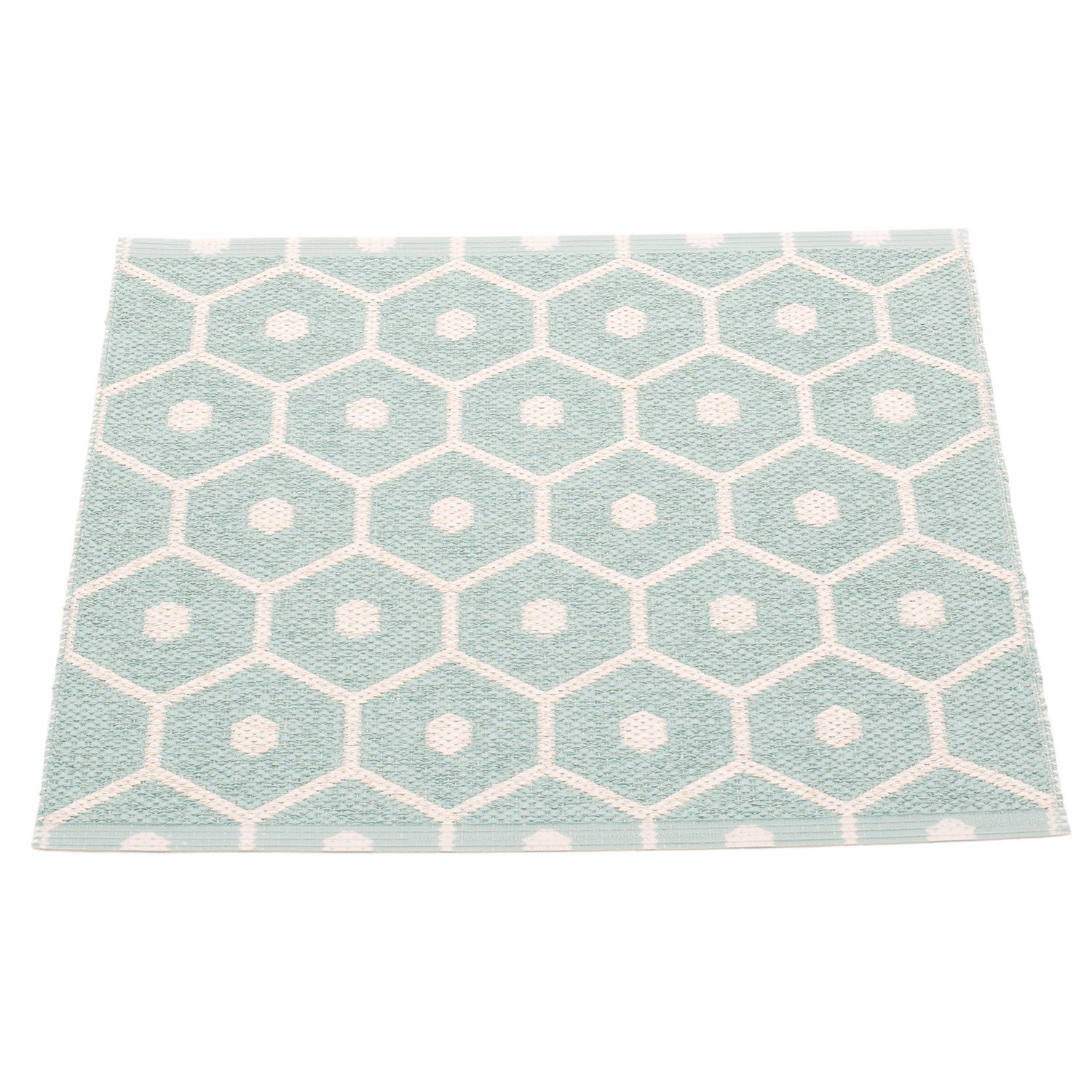 Honey matte 70x60 cm pale turquoise / vanilla 