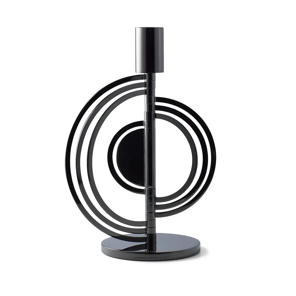 Klong, Cirkus Small Black Ø16xH20 cm Messing med en svart finish Klong
