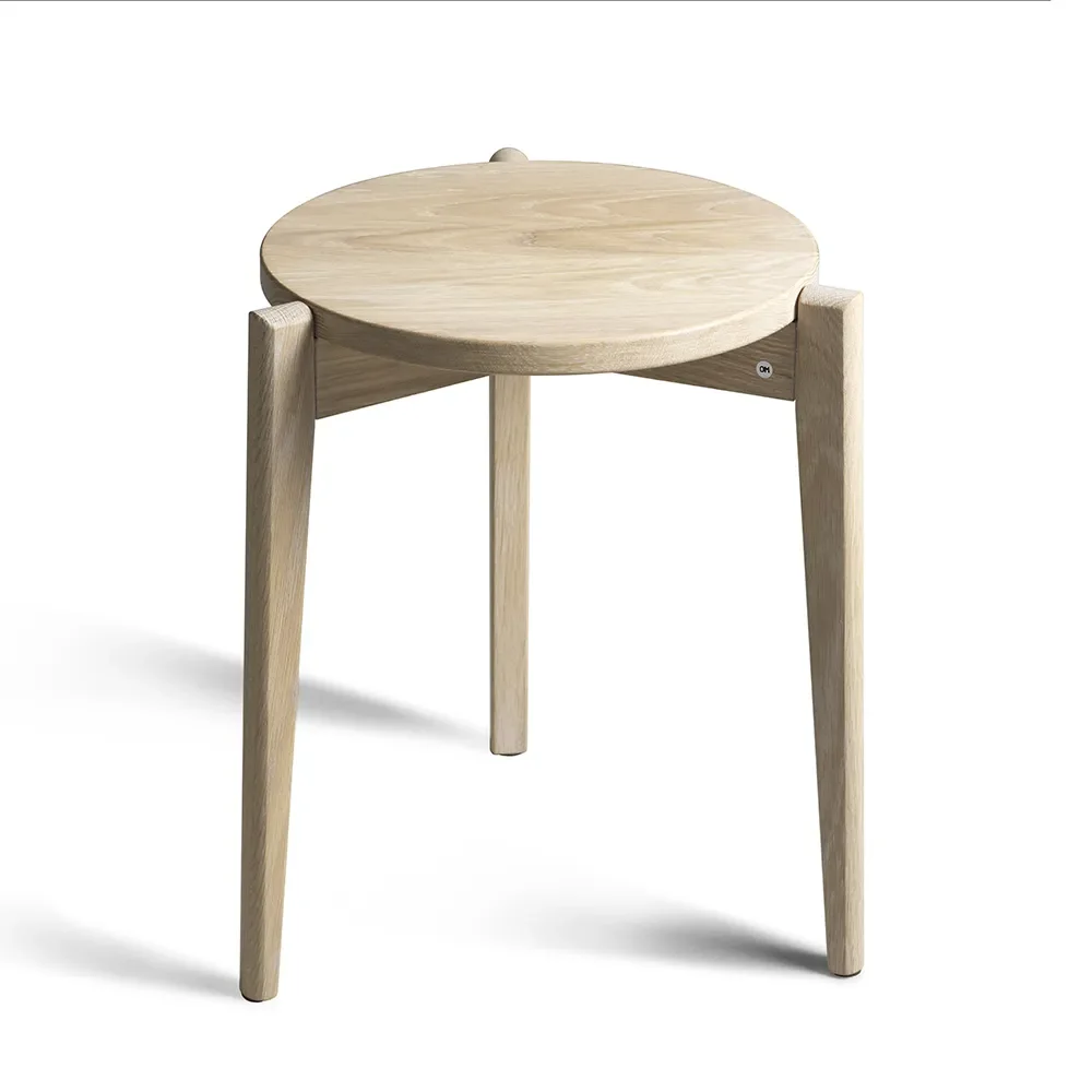 Vinz Stool Hvitoljet eik