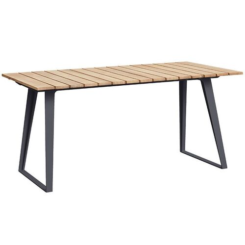 Copenhagen spisebord 160/243X84 cm Lava Grey