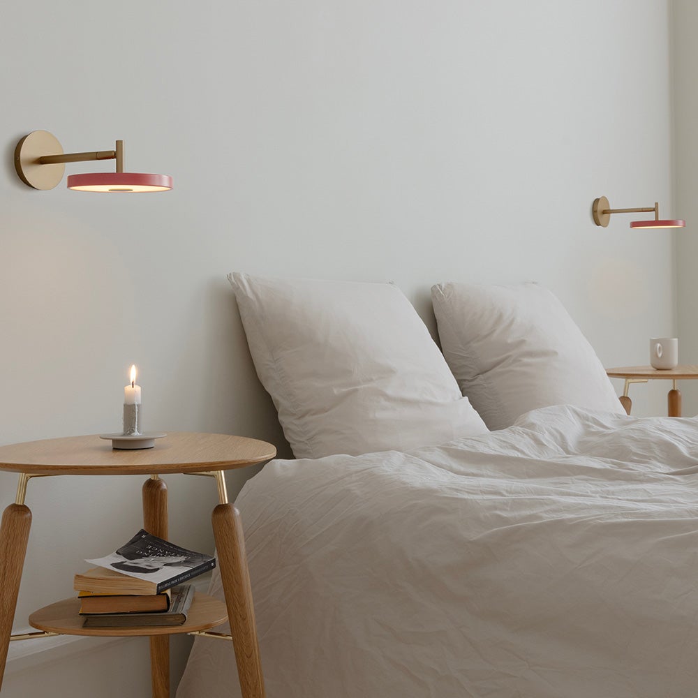 Asteria Wall Kort vegglampe Ø15 cm Nuance Rose