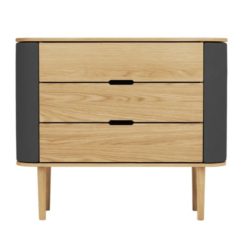 Treasures kommode i eik/Shadow