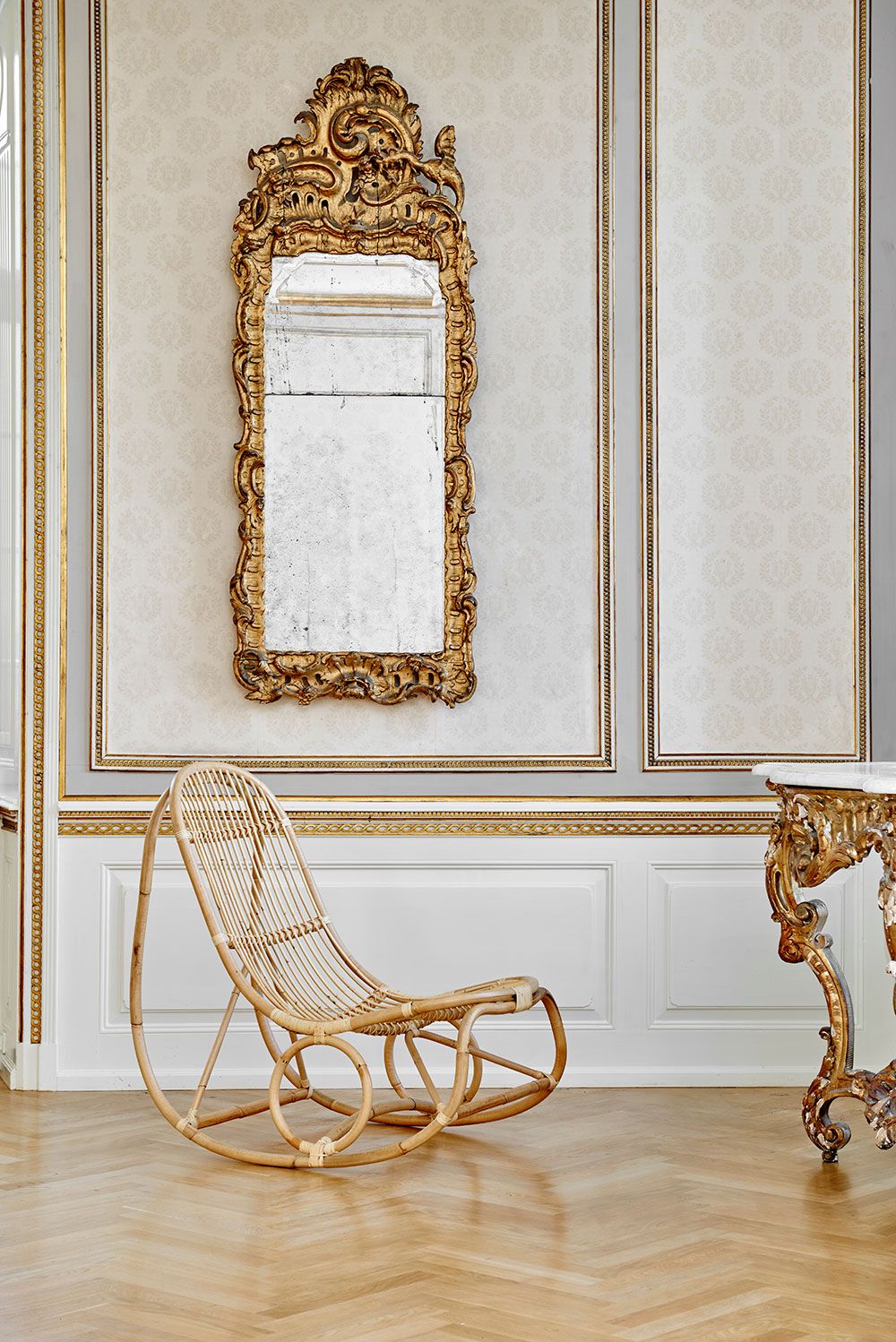 Nanny gyngestol rotting 