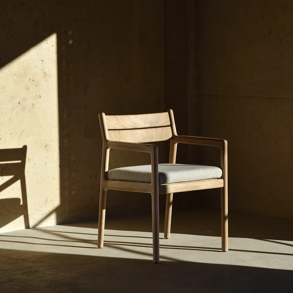 Jack Spisestol Teak/Natural