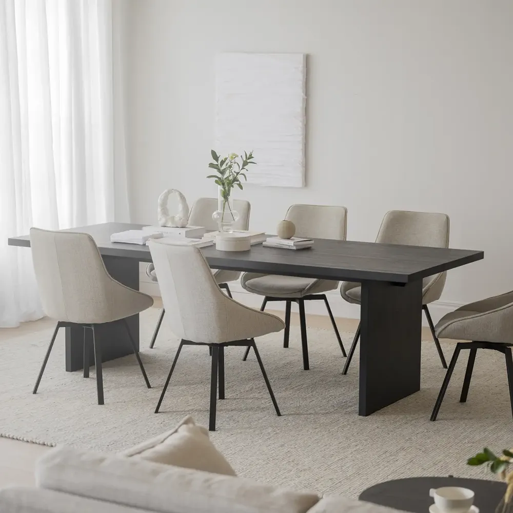 Emmett Spisebord 240 brun eik