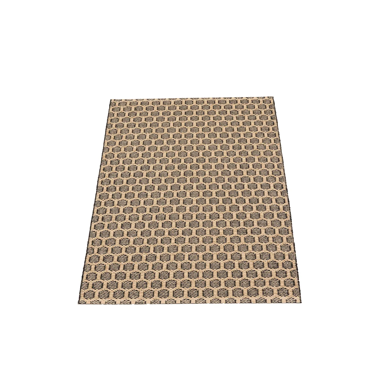 Vendbar Plastmatte MIMI Black/Beige 70x360 cm