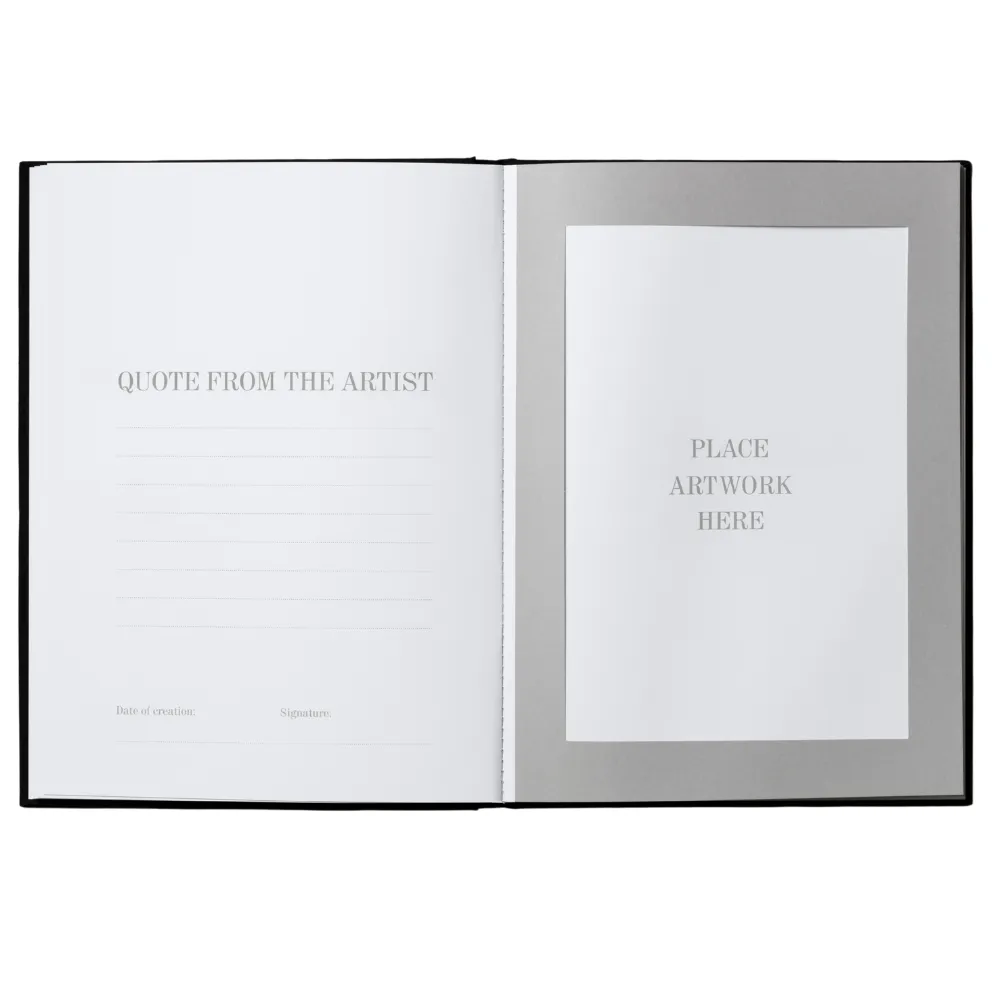 Printworks Frame book - Great Art, Black | Kjøp fra Hulténs