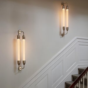 Lemon Squeeze vegglampe dobbel 94 cm messing