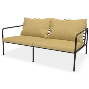 Avon 2-seters sofa Dijon/Black 