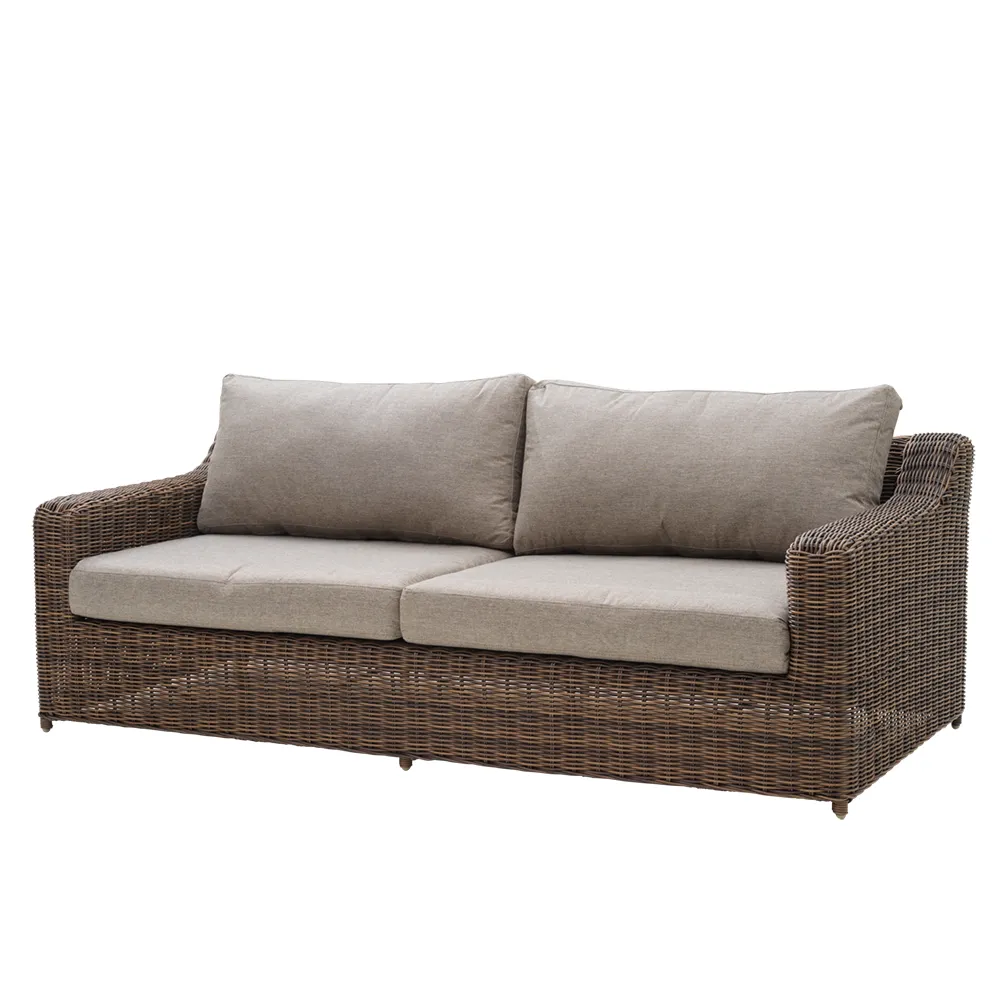 Brafab, Glendon 3-seters sofa Dark brown / Soft moose Brafab, Glendon 3-seters sofa Dark brown / Soft moose