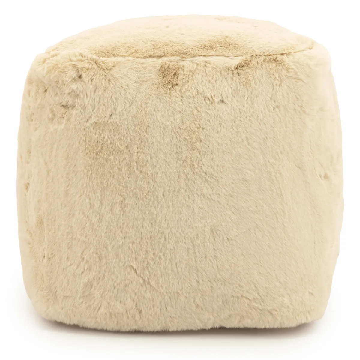 By-Boo, Pouf Mosa - beige 45x45x45 cm