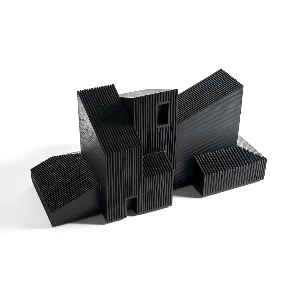 Modern farmhouse dekorasjon svart lakkert mahogni